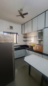 Kitchen Image of 950 Sq.ft 2 BHK Apartment / Flat for rent in Sane Guruji Nagar Nashik for Rs. 20000