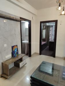Hall Image of 550 Sq.ft 1 BHK Apartment / Flat for rent in Aditya Urban Homes, Bamheta Village Ghaziabad for Rs. 15500