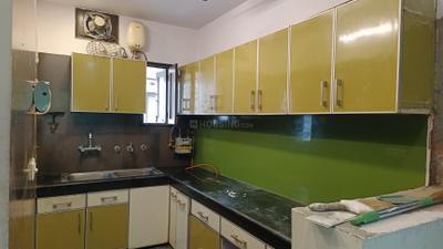 Kitchen Image of 1800 Sq.ft 2 BHK Builder Floor for rent in Chittaranjan Park New Delhi for Rs. 75000