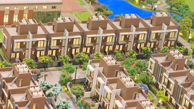 Image of 1347 Sq.ft 3 BHK Villa for sale in Shapoorji Pallonji Western Heights Joyville, Kona, Howrah for Rs. 11000000