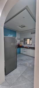 Kitchen Image of 1500 Sq.ft 2 BHK Builder Floor for rent in Old Padra Road Vadodara for Rs. 19000