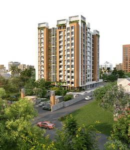 Image of 1054 Sq.ft 2 BHK Apartment / Flat for sale in Kakkanad, Kochi for Rs. 7500000