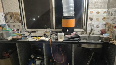Kitchen Image of 250 Sq.ft 1 RK Builder Floor for rent in Ayodhya Bypass Bhopal for Rs. 3000