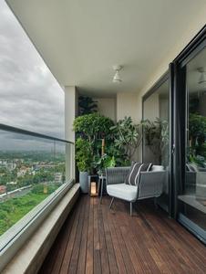 Balcony Image of 854 Sq.ft 2 BHK Apartment / Flat for sale in Godrej Tower 4 Green Terraces Godrej City, Panvel Navi Mumbai for Rs. 11500000