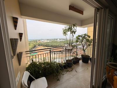 Balcony Image of 2450 Sq.ft 4 BHK Apartment / Flat for sale in Prime Rainwoods, Edappally Kochi for Rs. 22000000