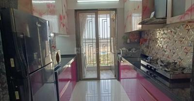 Kitchen Image of 720 Sq.ft 1 BHK Apartment / Flat for sale in Regency Anantam, Dombivli East Thane for Rs. 5800000