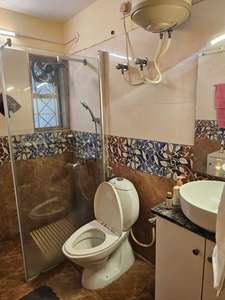 Bathroom Image of 1600 Sq.ft 3 BHK Apartment / Flat for rent in Fern Saroj, Kaggadasapura Bangalore for Rs. 50000