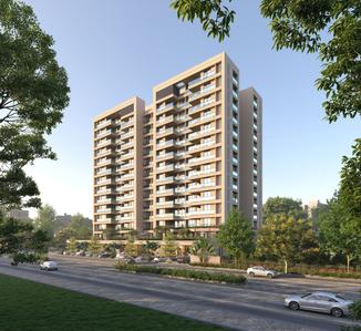 Image of 1800 Sq.ft 2 BHK Apartment / Flat for sale in Hari Aaryaan, Sargasan, Gandhinagar for Rs. 7800000