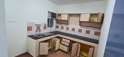 Kitchen Image of 600 Sq.ft 1 BHK Apartment / Flat for rent in Sultanpalya Bengaluru for Rs. 16500