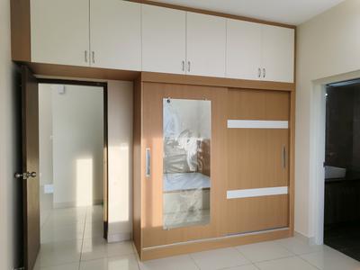 Bedroom Image of 1250 Sq.ft 3 BHK Apartment / Flat for rent in Prestige Jindal City, Anchepalya Bengaluru for Rs. 45000
