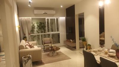 Living Room Image of 685 Sq.ft 2 BHK Apartment / Flat for sale in Godrej Nirvaan, Bhiwandi Thane for Rs. 7300000