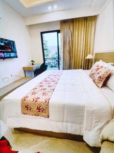 Bedroom Image of 630 Sq.ft 1 BHK Apartment / Flat for rent in Lanco Hills Apartments, Manikonda Hyderabad for Rs. 12000