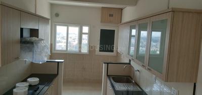 Kitchen Image of 1320 Sq.ft 3 BHK Apartment / Flat for rent in L And T Raintree Boulevard, Sahakara Nagar Bengaluru for Rs. 90000