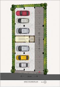 Image of 1461 Sq.ft 3 BHK Apartment / Flat for sale in Ullagaram, Chennai for Rs. 17901459