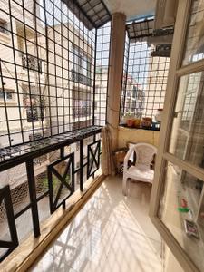 Balcony Image of 1280 Sq.ft 2 BHK Builder Floor for rent in Murugeshpalya Bengaluru for Rs. 40000