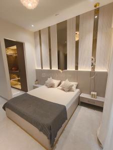 Bedroom Image of 610 Sq.ft 1 BHK Apartment / Flat for sale in Magic Om Heights, Bhayandar West Mira Bhayandar for Rs. 5500000
