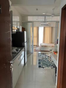 Kitchen Image of 550 Sq.ft 1 RK Studio for rent in L And T Raintree Boulevard, Sahakara Nagar Bengaluru for Rs. 42000