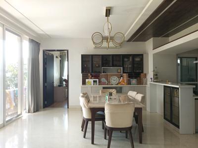 Dining Area Image of 3840 Sq.ft 4 BHK Apartment / Flat for rent in Brigade Exotica, Aavalahalli Bengaluru for Rs. 160000