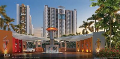 Image of 638 Sq.ft 2 BHK Apartment / Flat for sale in Merlin Rise, Rajarhat, Kolkata for Rs. 6600000