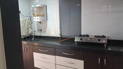 Kitchen Image of 865 Sq.ft 2 BHK Apartment / Flat for sale in Geeta Arcade, Airoli Navi Mumbai for Rs. 10000000