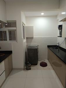 Kitchen Image of 669 Sq.ft 2 BHK Apartment / Flat for rent in Sattva Park Cubix, Devanahalli Bengaluru for Rs. 25000