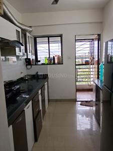 Kitchen Image of 952 Sq.ft 2 BHK Apartment / Flat for sale in Sai Shri Ram Paradise, Wagholi Pune for Rs. 5500000