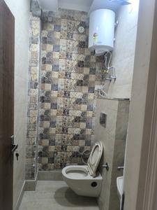 Bathroom Image of 360 Sq.ft 1 BHK Builder Floor for rent in Sector 7 Rohini New Delhi for Rs. 18500