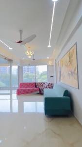 Hall Image of 1300 Sq.ft 3 BHK Apartment / Flat for rent in Radhe Infinity, Kudasan Gandhinagar for Rs. 50000