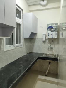 Kitchen Image of 1200 Sq.ft 1 BHK Independent House for rent in Sector 19 Noida for Rs. 25000