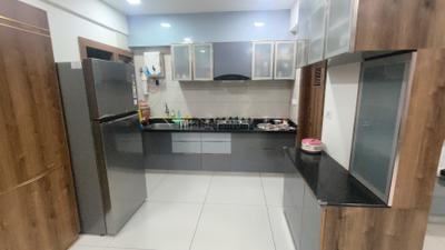 Kitchen Image of 2250 Sq.ft 3 BHK Apartment / Flat for sale in Samved Green Valley, Sargasan Gandhinagar for Rs. 11500000