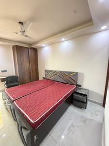 Bedroom Image of 400 Sq.ft 1 RK Studio for rent in Rajouri Garden New Delhi for Rs. 19500