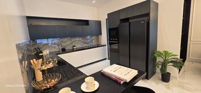Kitchen Image of 1480 Sq.ft 3 BHK Apartment / Flat for sale in Goel Ganga Imperia Bldg A, Mohammed Wadi Pune for Rs. 14000000