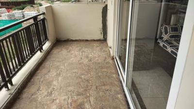 Balcony Image of 1738 Sq.ft 3 BHK Apartment / Flat for rent in Green Valley Residencia, Gazipur Zirakpur for Rs. 36000