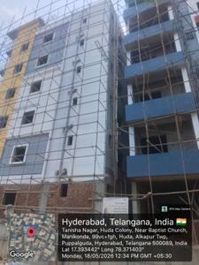 Image of 1600 Sq.ft 3 BHK Apartment / Flat for sale in Ideal Panorama, Puppalaguda, Hyderabad for Rs. 10800000
