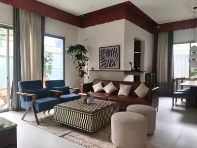 Living Room Image of 3000 Sq.ft 4 BHK Apartment / Flat for sale in Virkar Seven, Baner Pune for Rs. 26000000