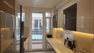 Kitchen Image of 2025 Sq.ft 3 BHK Apartment / Flat for sale in Golden Era Homes, Nagla Zirakpur for Rs. 9100000