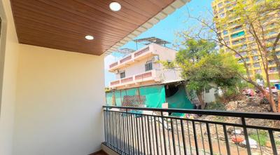 Balcony Image of 1094 Sq.ft 2 BHK Apartment / Flat for sale in G T Krushnakunj, Kiwale Pune for Rs. 7100000