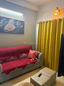 Living Room Image of 750 Sq.ft 2 BHK Apartment / Flat for rent in Rajarhat Kolkata for Rs. 25000