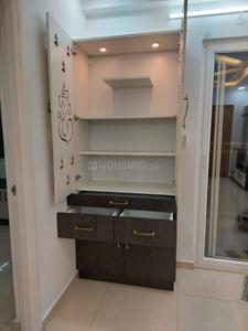 Kitchen Image of 915 Sq.ft 3 BHK Apartment / Flat for rent in Urbanrise Revolution One, Padur Chennai for Rs. 27000