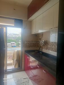 Kitchen Image of 615 Sq.ft 1 BHK Apartment / Flat for rent in Kamdhenu Gardenia, Taloja Navi Mumbai for Rs. 11000