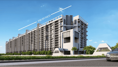 Image of 1058 Sq.ft 2 BHK Apartment / Flat for sale in Sukhwani Hermosa Casa, Mundhwa, Pune for Rs. 8700000
