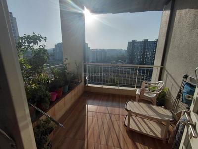 Balcony Image of 920 Sq.ft 3 BHK Apartment / Flat for sale in Kunal Iconia, Mamurdi Pune for Rs. 8500000