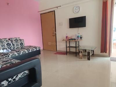 Living Room Image of 980 Sq.ft 2 BHK Apartment / Flat for rent in Nisarg Renuka Akruti, Wakad Pune for Rs. 30000