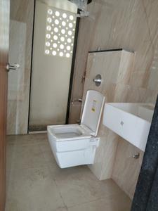 Common Bathroom Image of 1050 Sq.ft 2 BHK Apartment / Flat for rent in Jai Gurudeo Complex, Kamothe Navi Mumbai for Rs. 30000