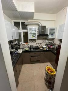 Kitchen Image of 980 Sq.ft 2 BHK Apartment / Flat for rent in Rudra Aishwaryam, Shivpur Varanasi for Rs. 25000