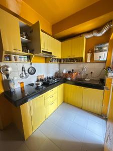 Kitchen Image of 1220 Sq.ft 3 BHK Apartment / Flat for sale in Unitech Uniworld City, New Town Kolkata for Rs. 11000000