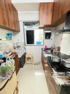Kitchen Image of 680 Sq.ft 2 BHK Apartment / Flat for sale in Empire Valencia, Borivali West Mumbai for Rs. 17000000