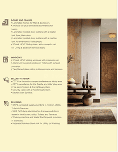 Image of 1050 Sq.ft 2 BHK Apartment / Flat for sale in Arihant Skysuites, Tathawade, Pune for Rs. 8700000