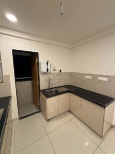 Kitchen Image of 950 Sq.ft 2 BHK Apartment / Flat for rent in Geras Planet Of Joy, Upper Kharadi Pune for Rs. 55000