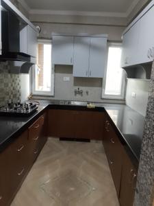 Kitchen Image of 800 Sq.ft 1 BHK Builder Floor for rent in Arya Chittaranjan Park, Chittaranjan Park New Delhi for Rs. 45000